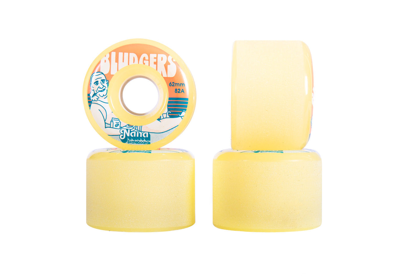 Nana Bludgers Skateboard Wheels 62mm