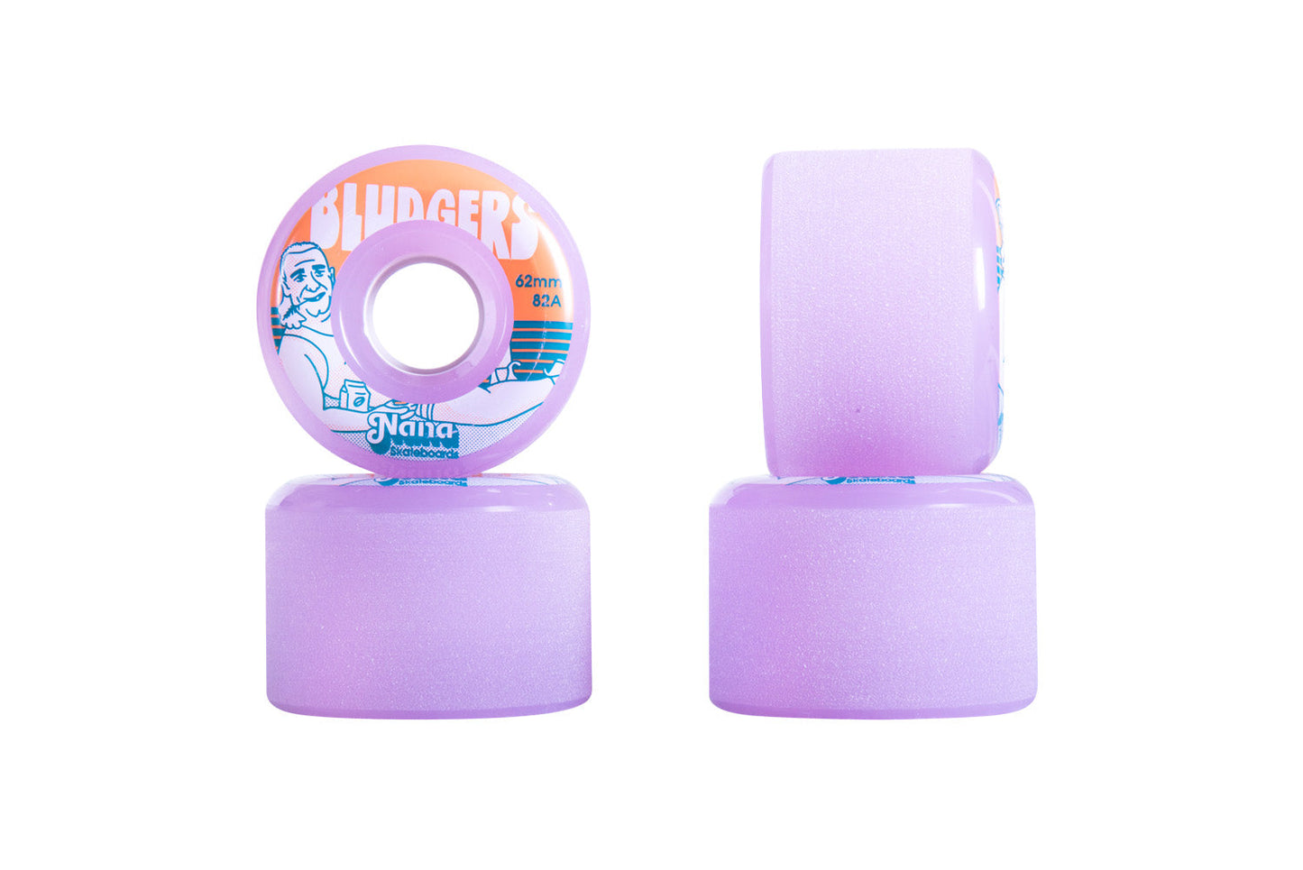 Nana Bludgers Skateboard Wheels 62mm