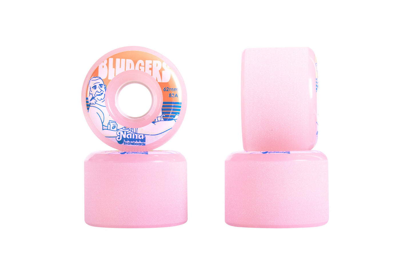 Nana Bludgers Skateboard Wheels 62mm