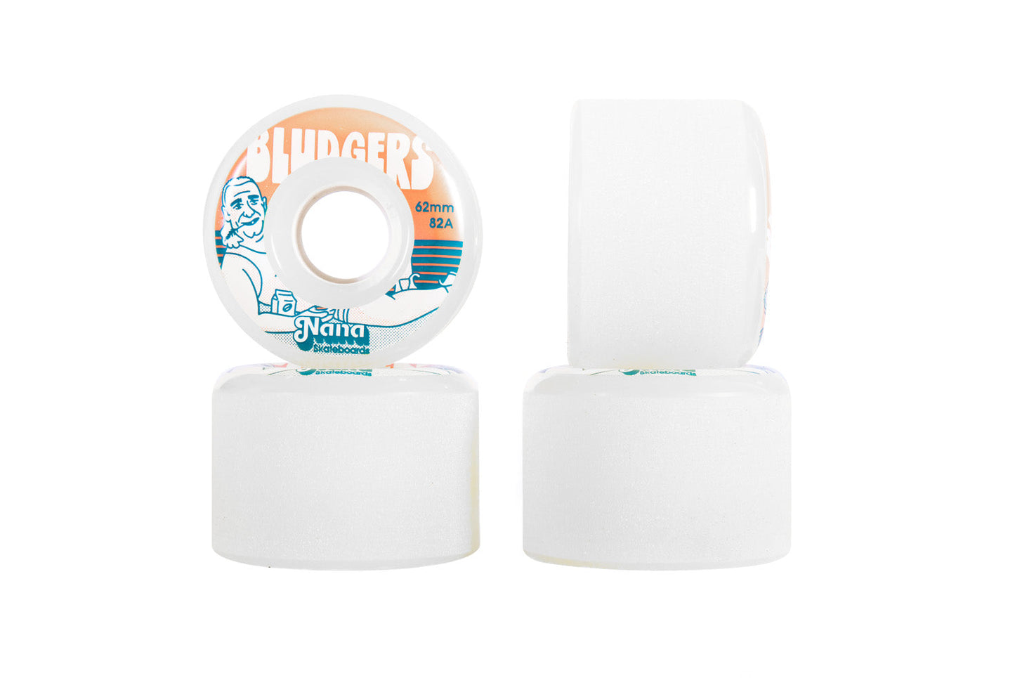 Nana Bludgers Skateboard Wheels 62mm