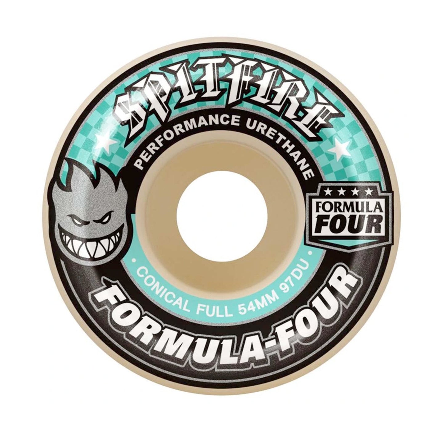 Spitfire F4 Conical Full Skateboard Wheels 54mm 97A