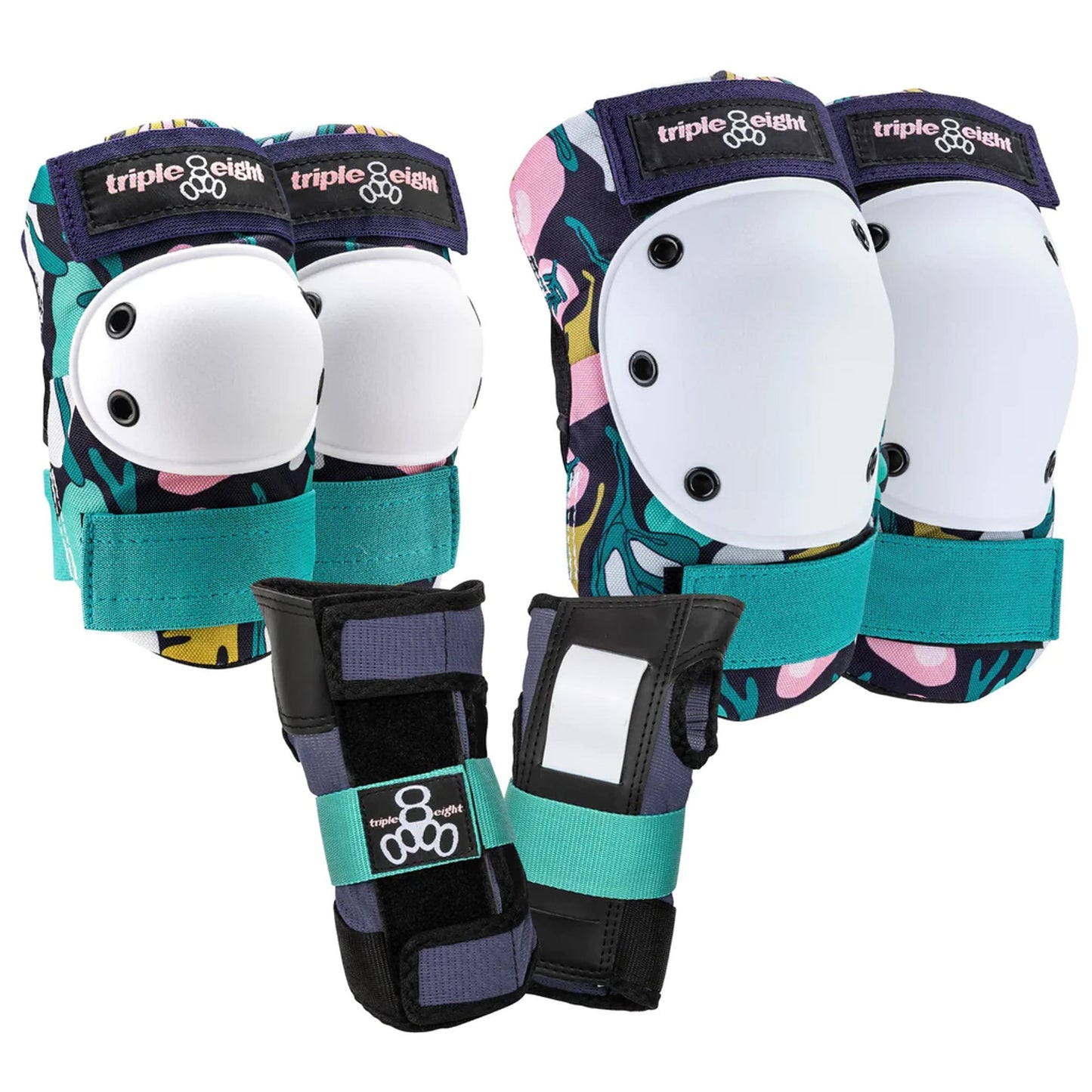 Tripe 8 Saver Series Youth 3-Pack Pad Set